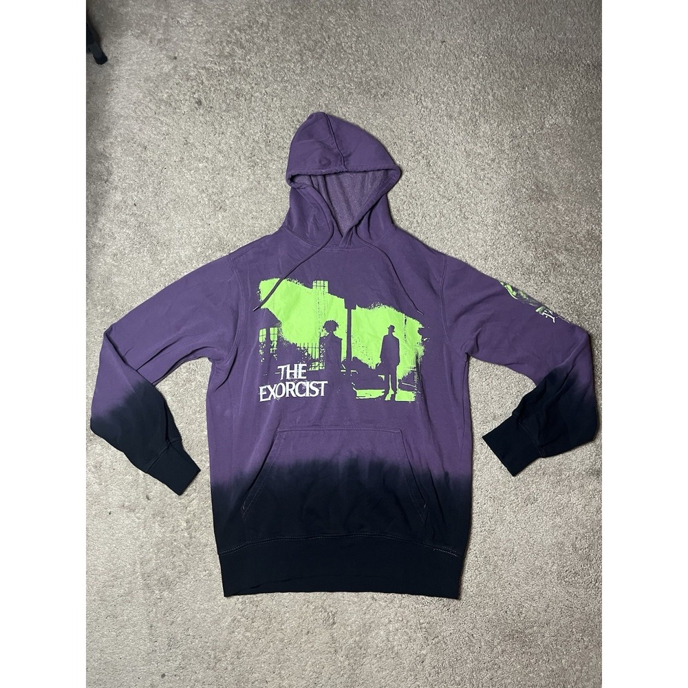The Exorcist Tie-dye‎ Hoodie Sweatshirt - Size Medium